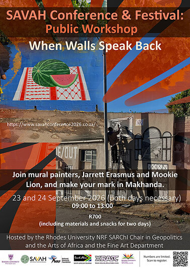 Mural workshop poster